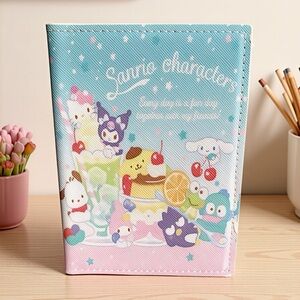 Sweet Treats & Smiles Sanrio Dessert Party Passport Wallet